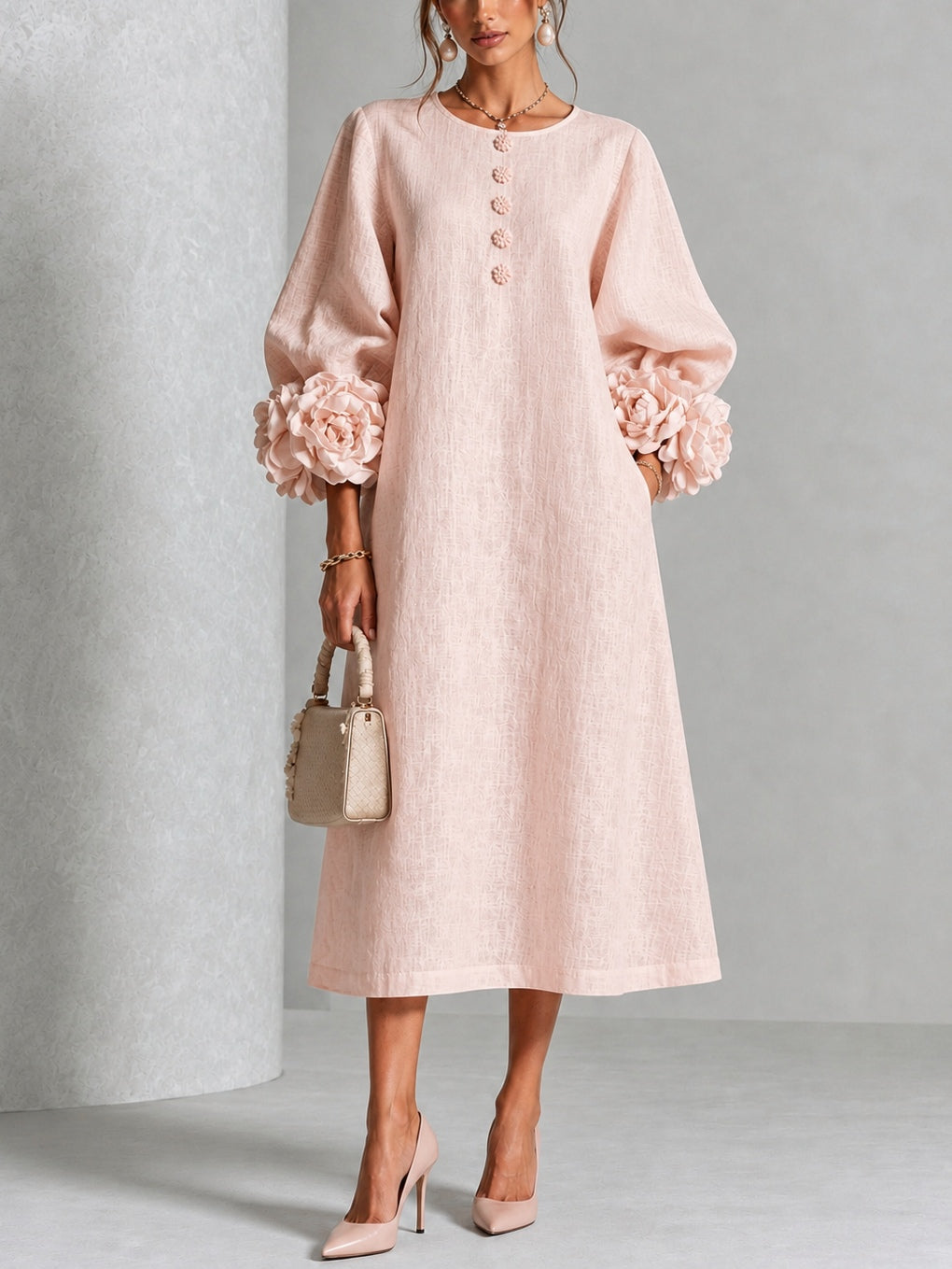 Liliana Floral Midi Dress