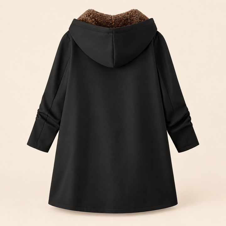 Beatrice™ Sherpa-Lined Hooded Coat