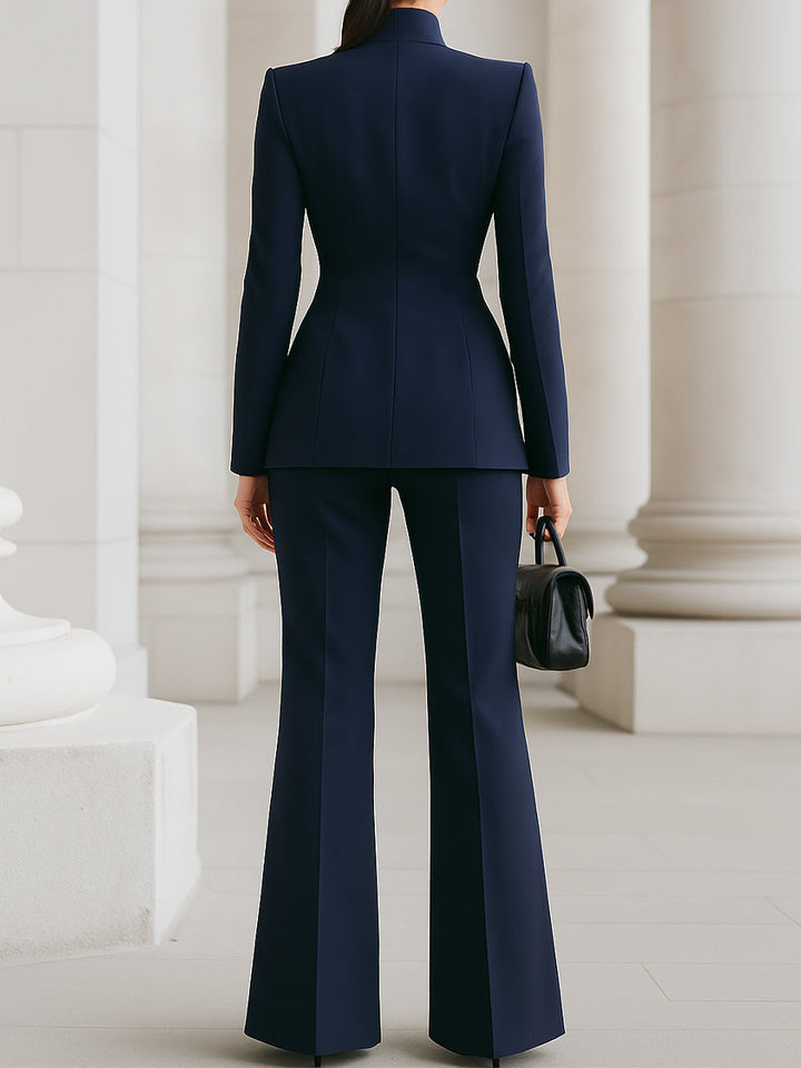 Frances™ | Elegant Blazer &amp; Pants Suit Set