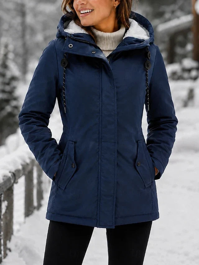 Marissa™ Casual Puffer Hooded Jacket