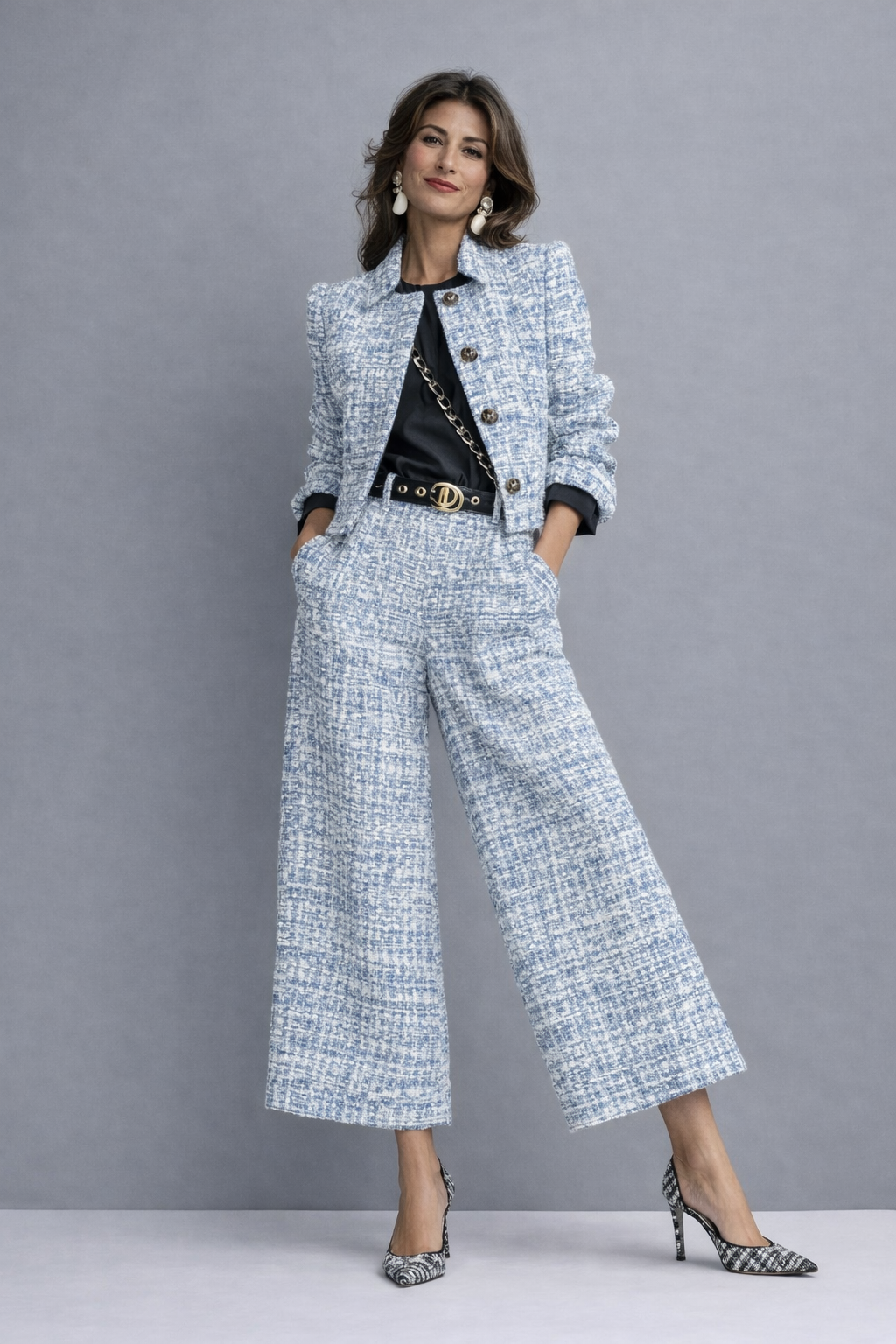 Reeve™ Tweed Blazer &amp; Pants Set