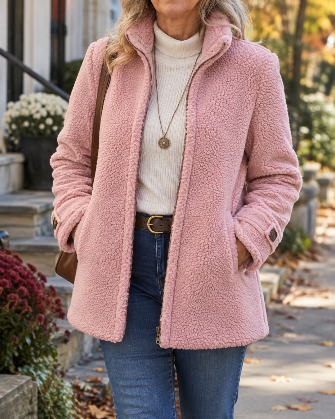 Yvonne™ Cozy Stand-Collar Jacket