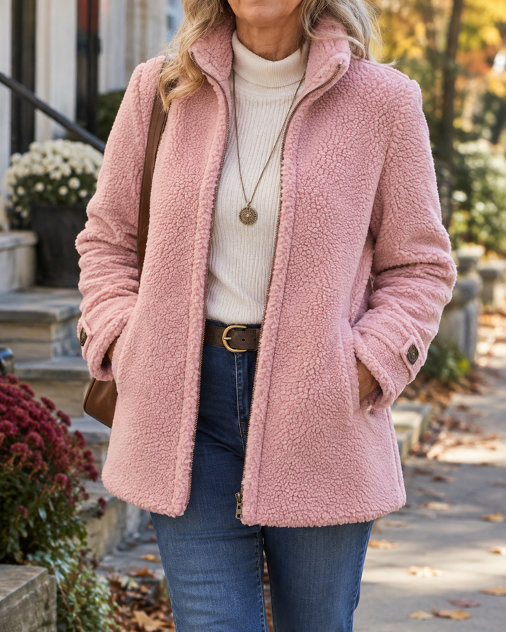 Yvonne™ Cozy Stand-Collar Jacket