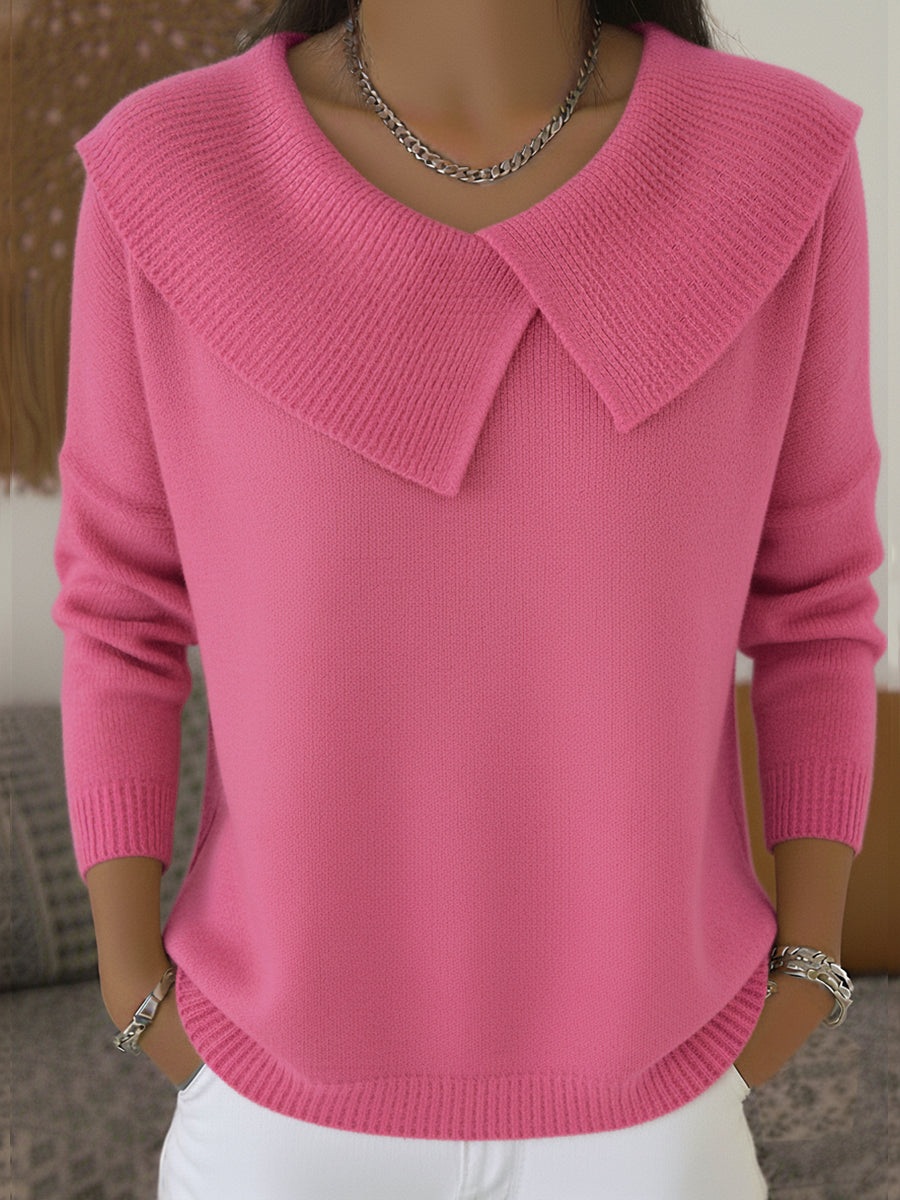 Cordelia™ Warm Sweater with Soft Collar