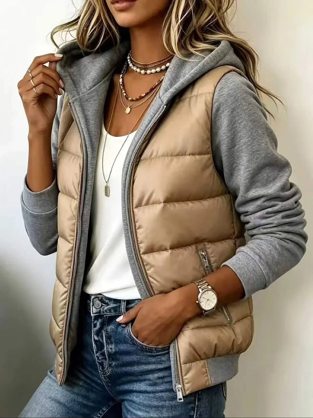 Ginny™ Hooded Padded Jacket