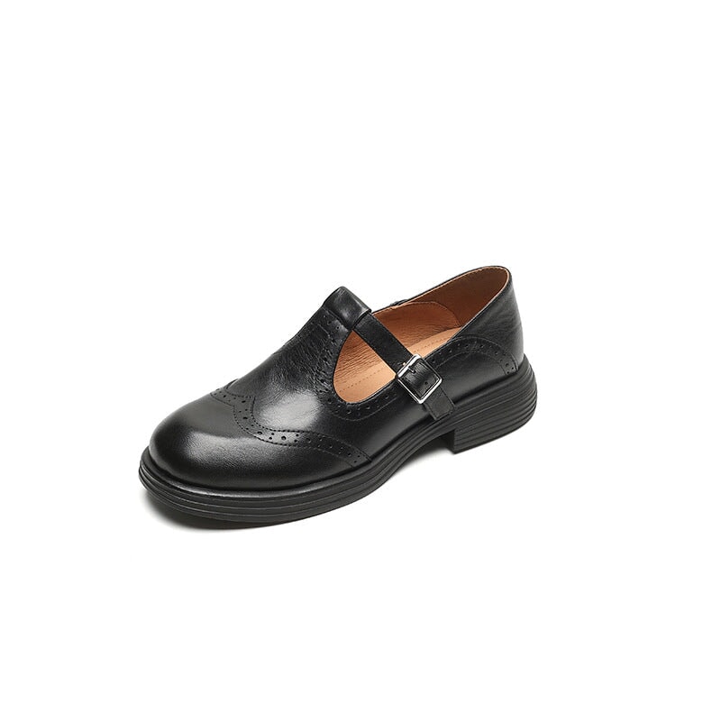 Mattea™ | Elegant Mary Janes Made Of Leather