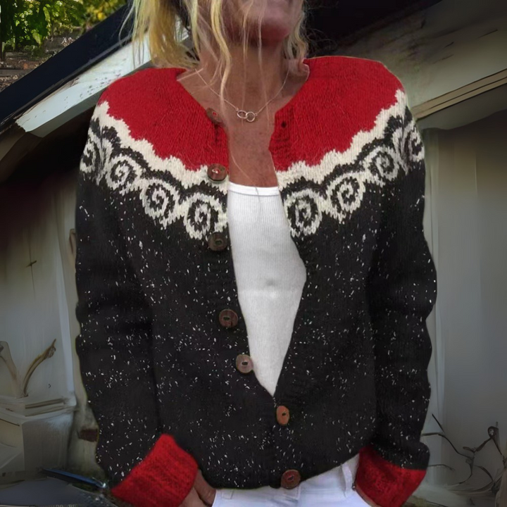 Cathleen™ | Fair Isle Cardigan