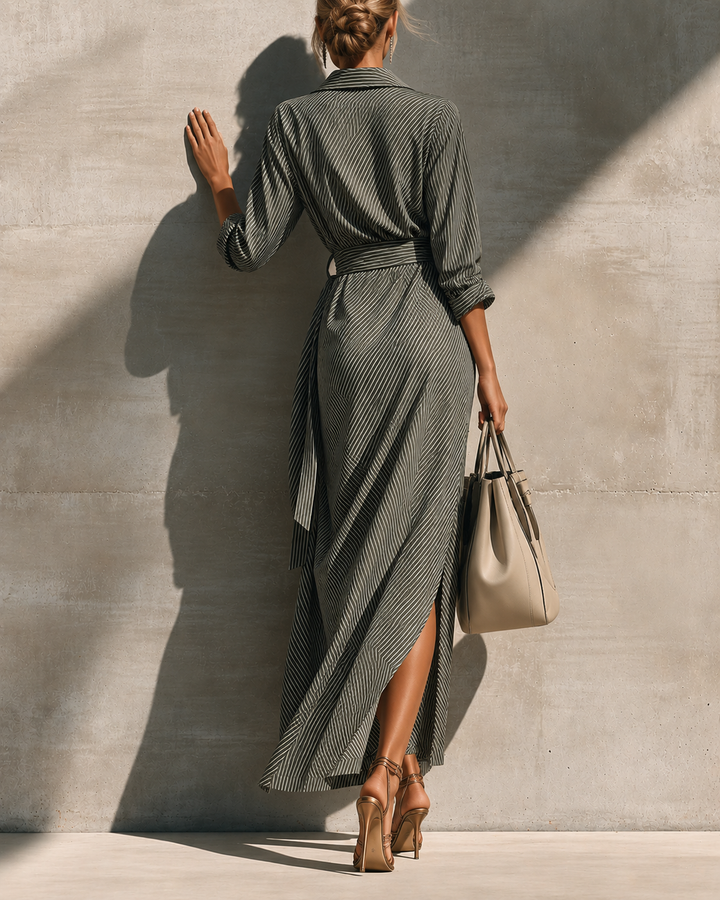 Delia™ Striped Shirt Dress