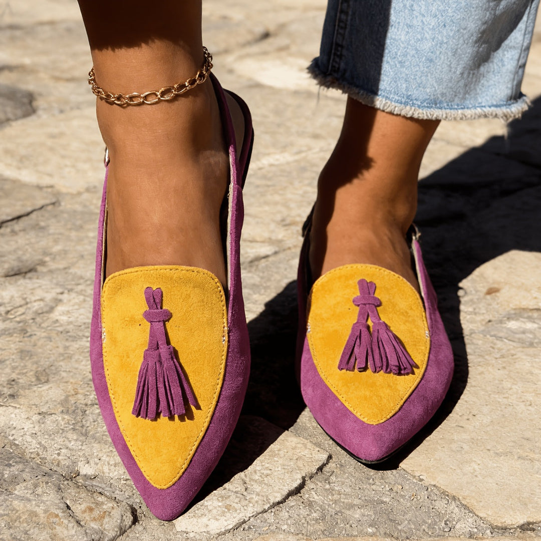 Primrose™ | Slingback Mules with Tassels