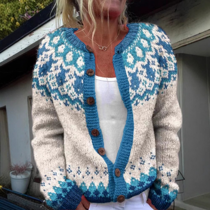 Rica™ | Nordic Knit Cardigan