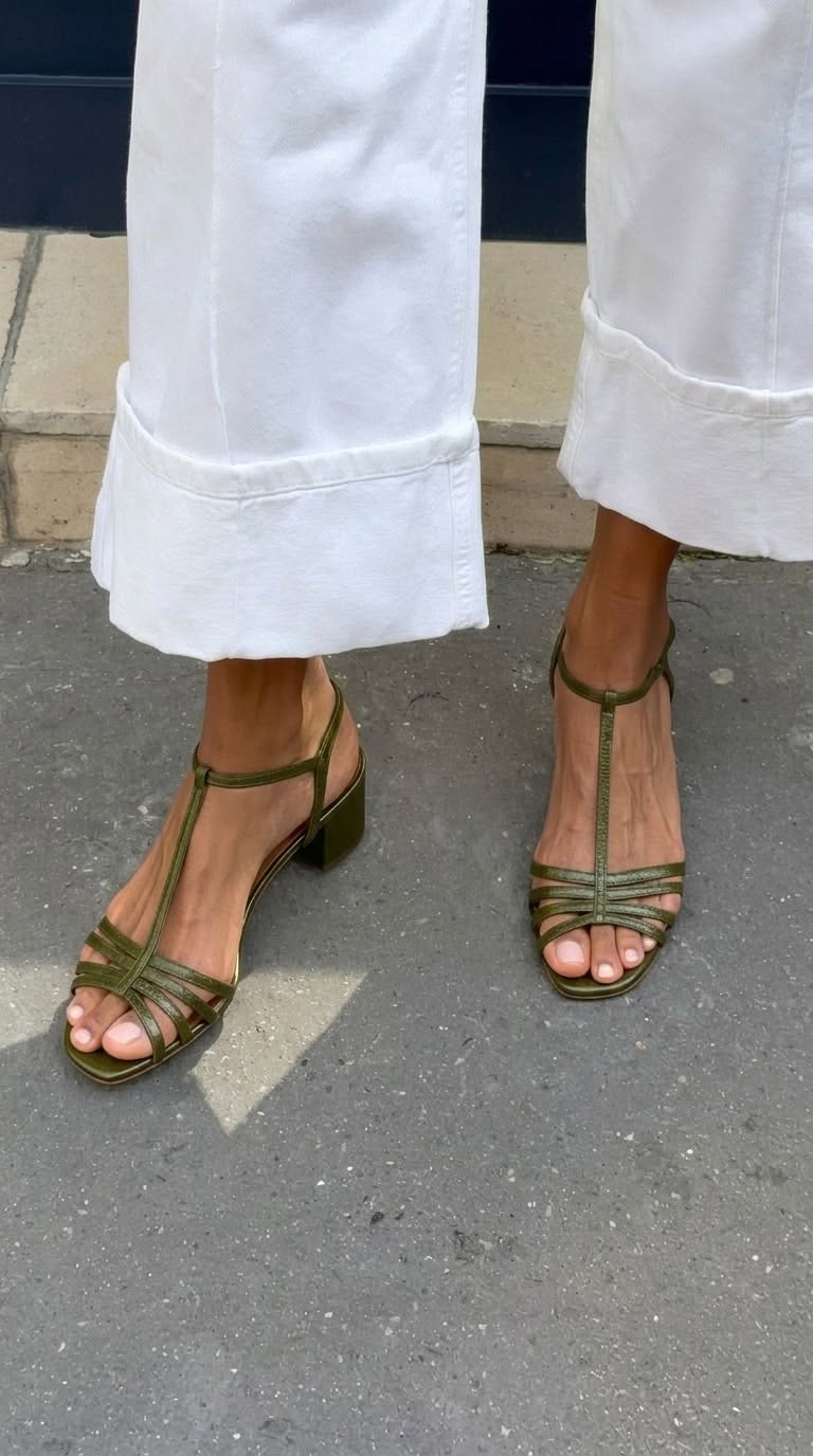 Allegra™ | Golden Sandals Everyday Elegance