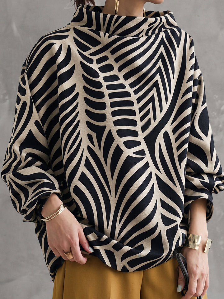 Marlowe™ High-Neck Contrast Top