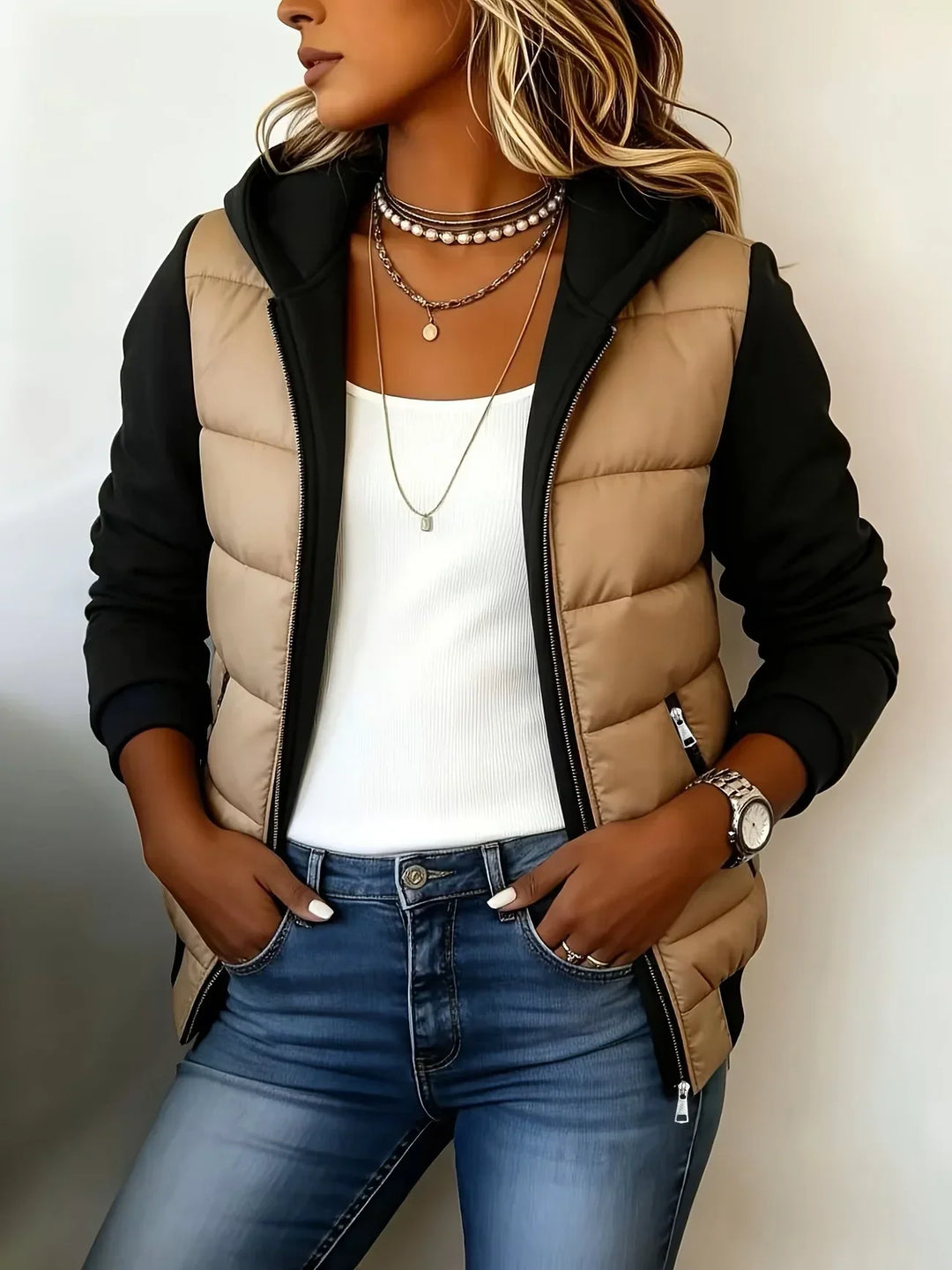 Ginny™ Hooded Padded Jacket