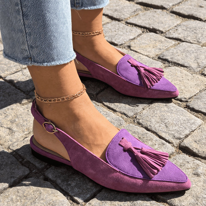 Primrose™ | Slingback Mules with Tassels