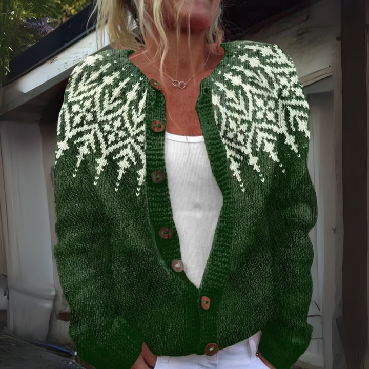 Nadia™ | Nordic Knit Cardigan