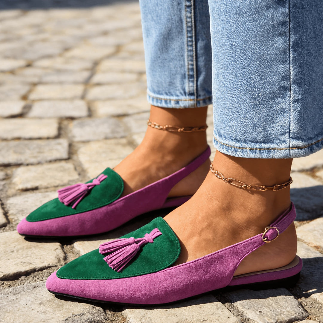 Primrose™ | Slingback Mules with Tassels