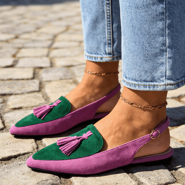 Primrose™ | Slingback Mules with Tassels