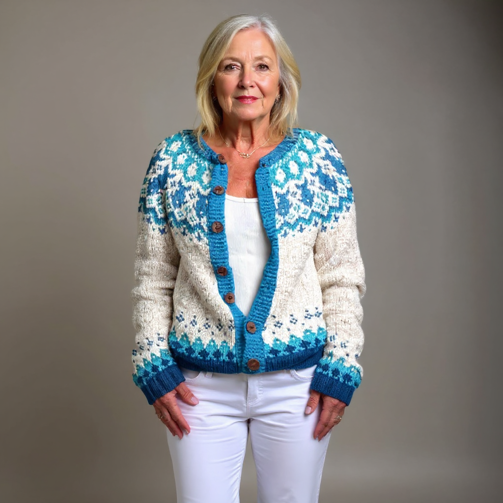 Rica™ | Nordic Knit Cardigan