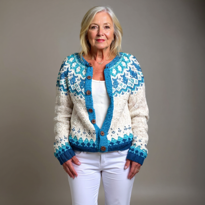 Rica™ | Nordic Knit Cardigan
