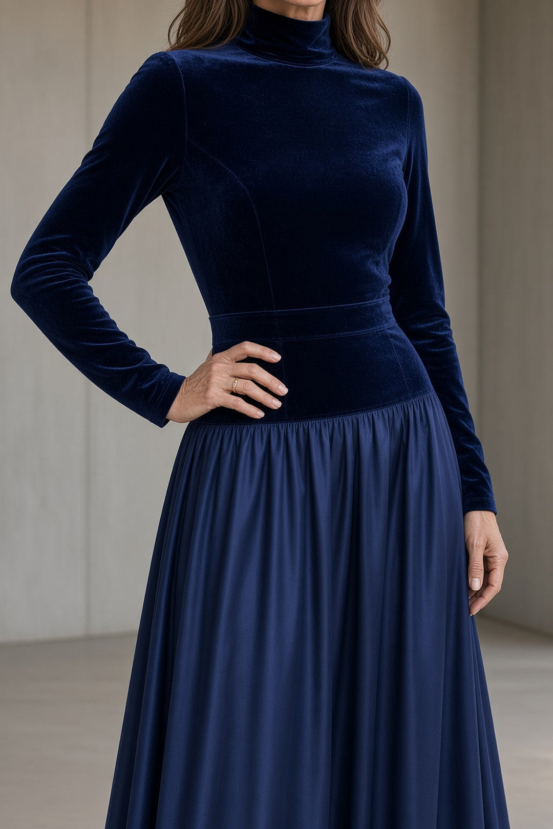 Vivien™ Velvet Dress