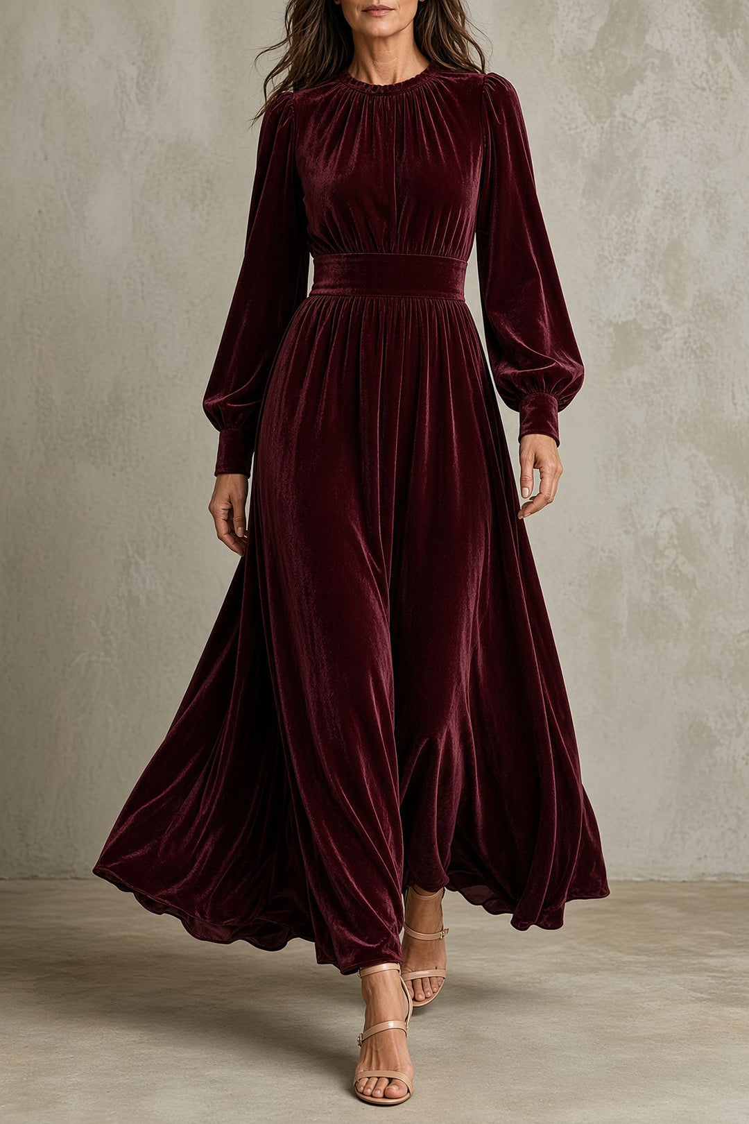Elena™ Velvet Dress
