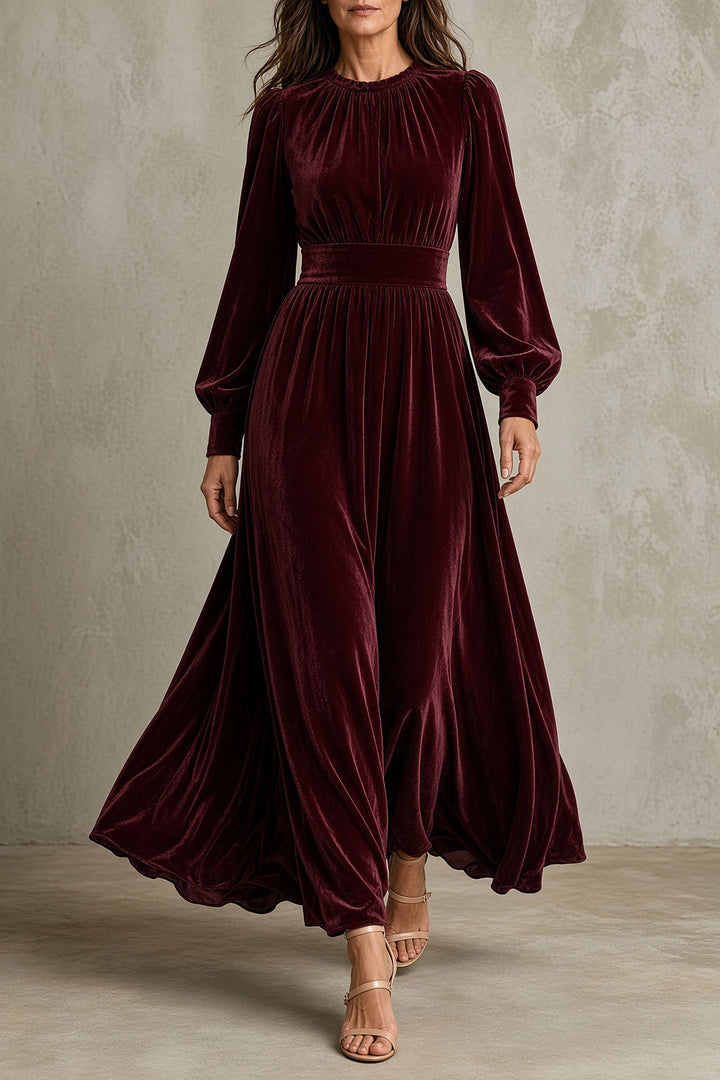 Elena™ Velvet Dress