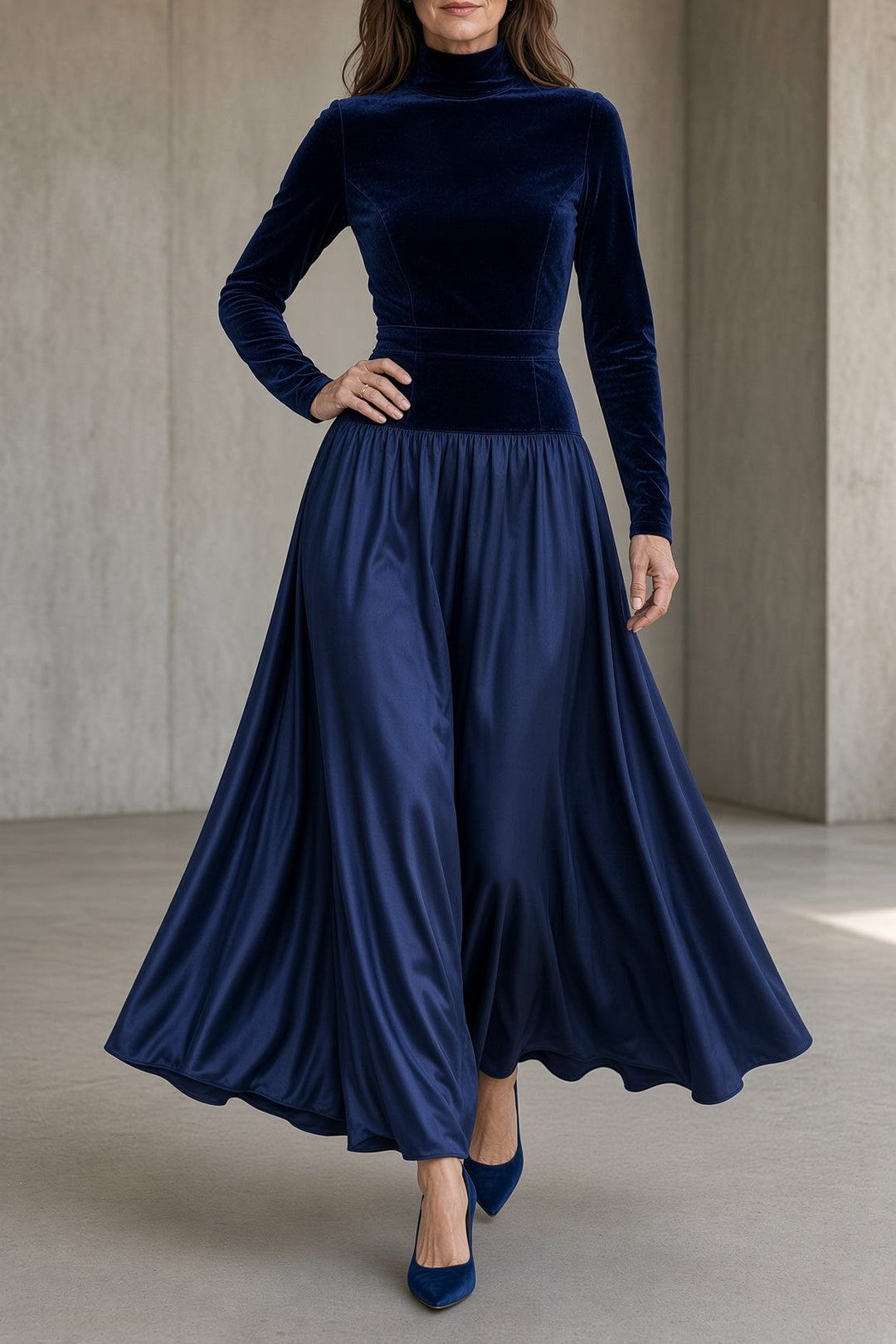 Vivien™ Velvet Dress