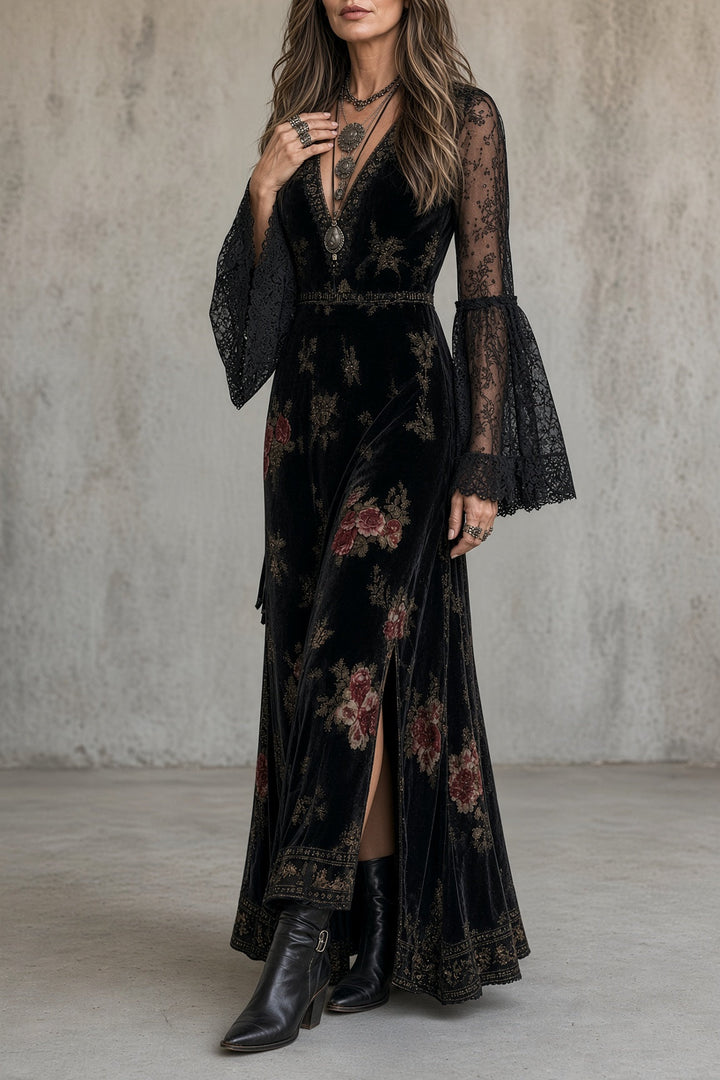 Natalie™ Velvet Dress