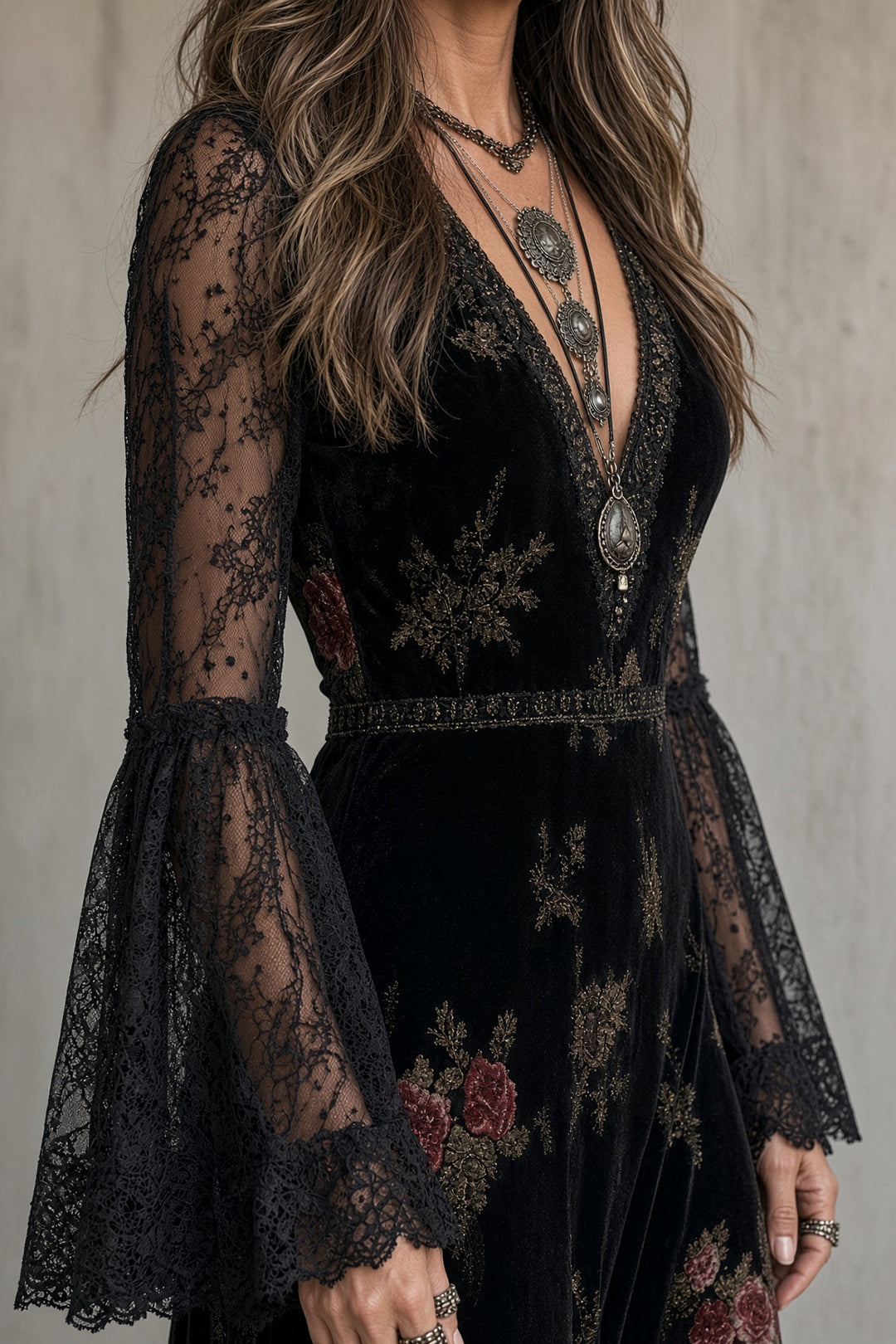 Natalie™ Velvet Dress