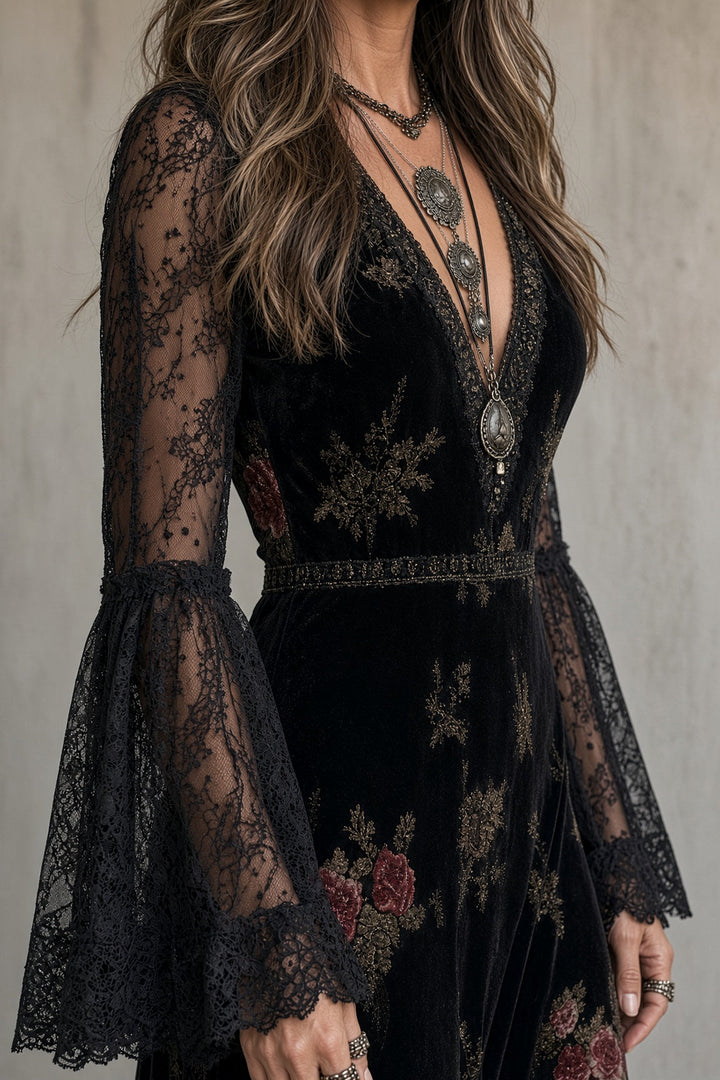 Natalie™ Velvet Dress