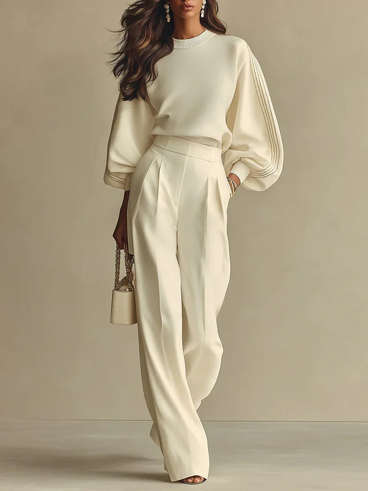 Palmer™ Ribbed Top &amp; Wide-Leg Pants Set