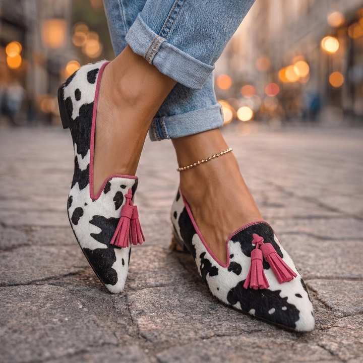 Ondine™ | Pointed Flats with Tassels