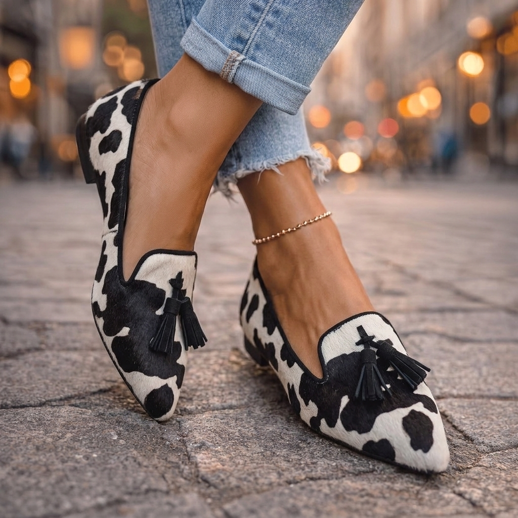Ondine™ | Pointed Flats with Tassels