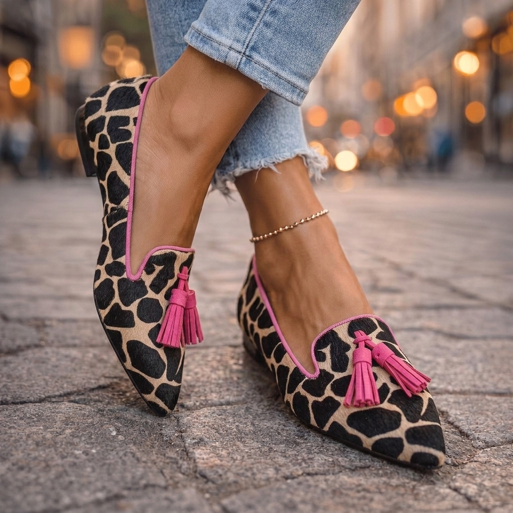 Ondine™ | Pointed Flats with Tassels