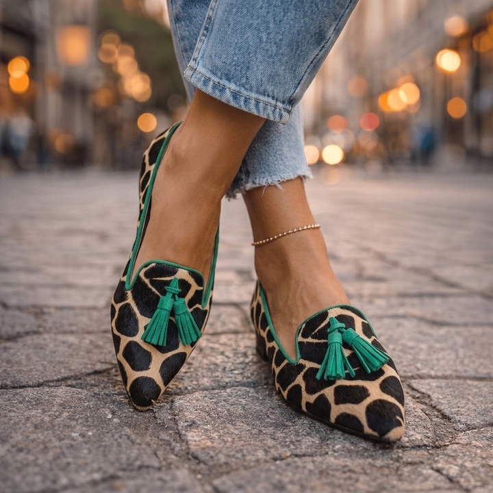 Ondine™ | Pointed Flats with Tassels