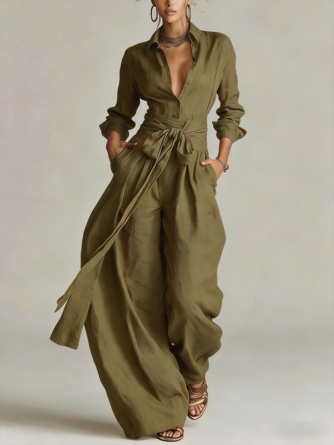 Rosalind™ Tie-Waist Two-Piece Set