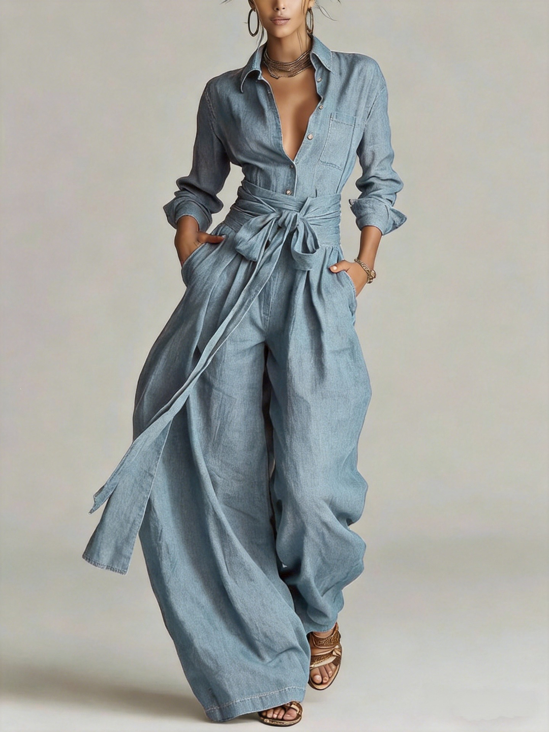 Rosalind™ Tie-Waist Two-Piece Set
