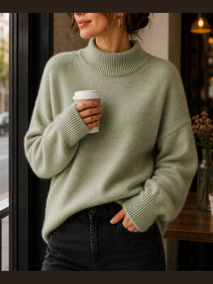 Juniper™ Oversized Turtleneck Sweater