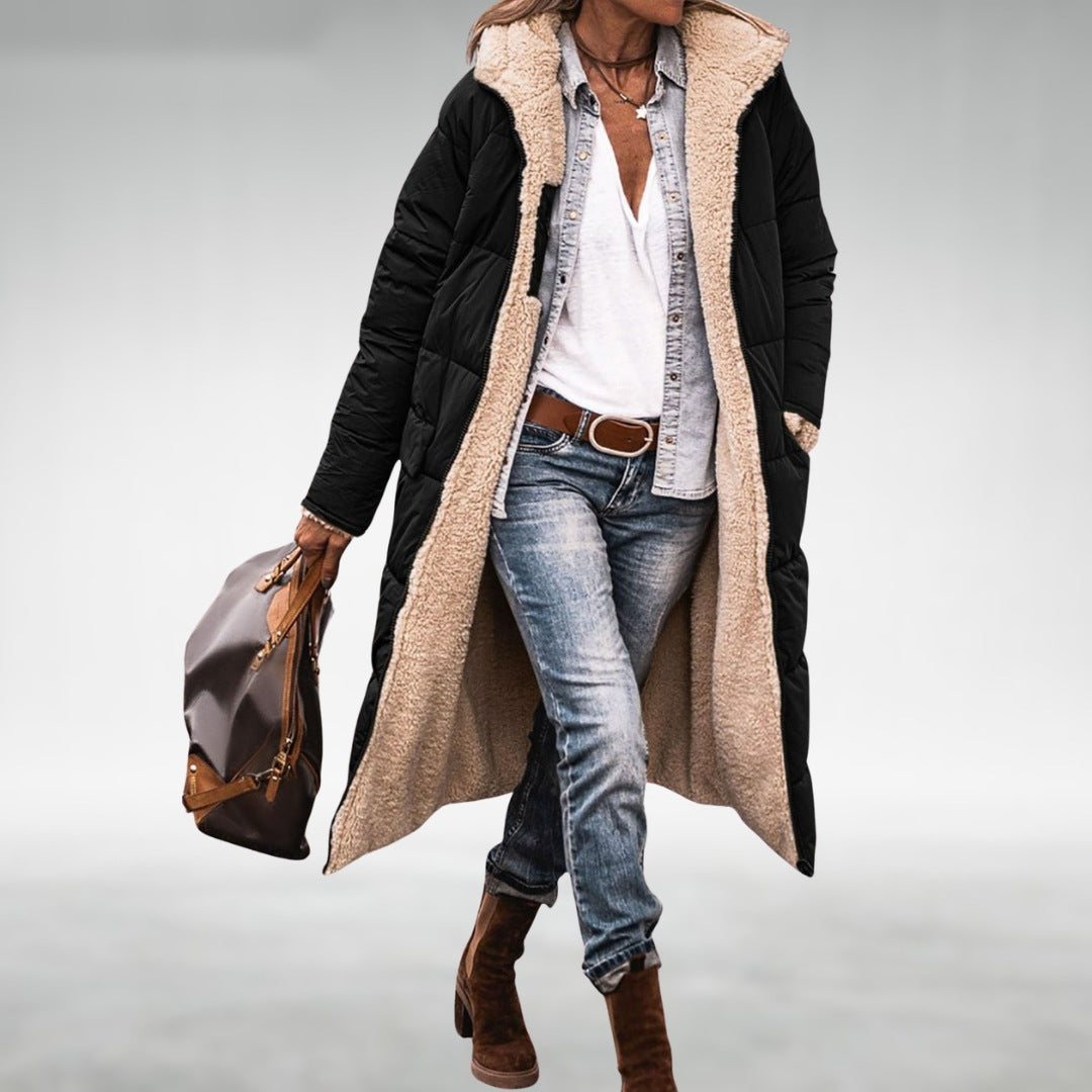 Juno puffer coat black