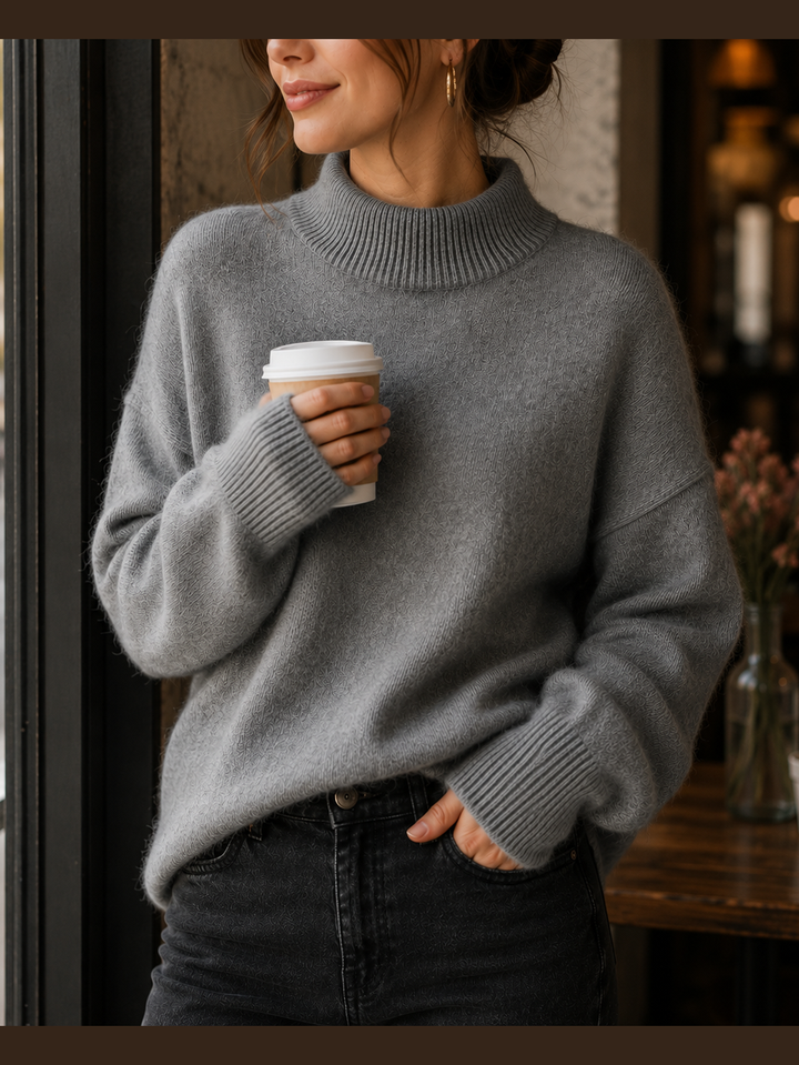 Juniper™ Oversized Turtleneck Sweater