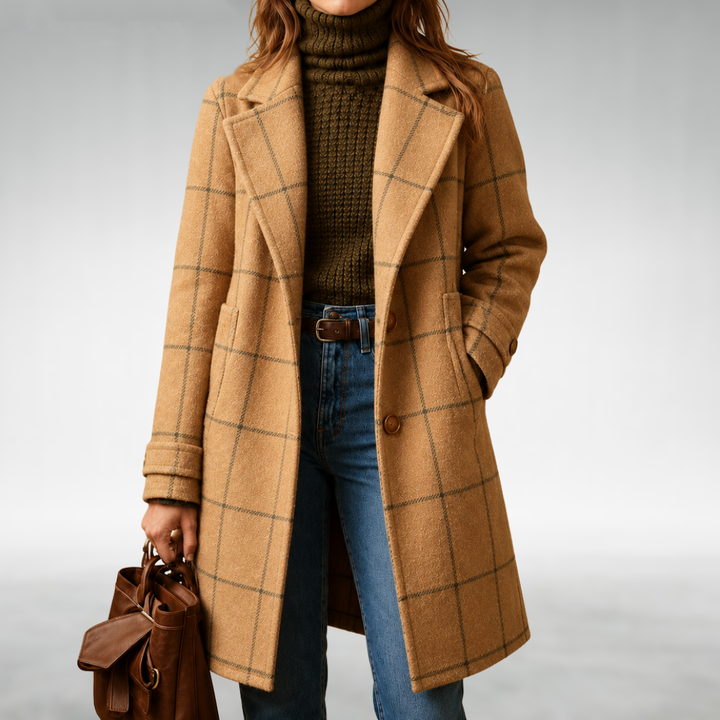 Lauren™ Checkered Wool Coat