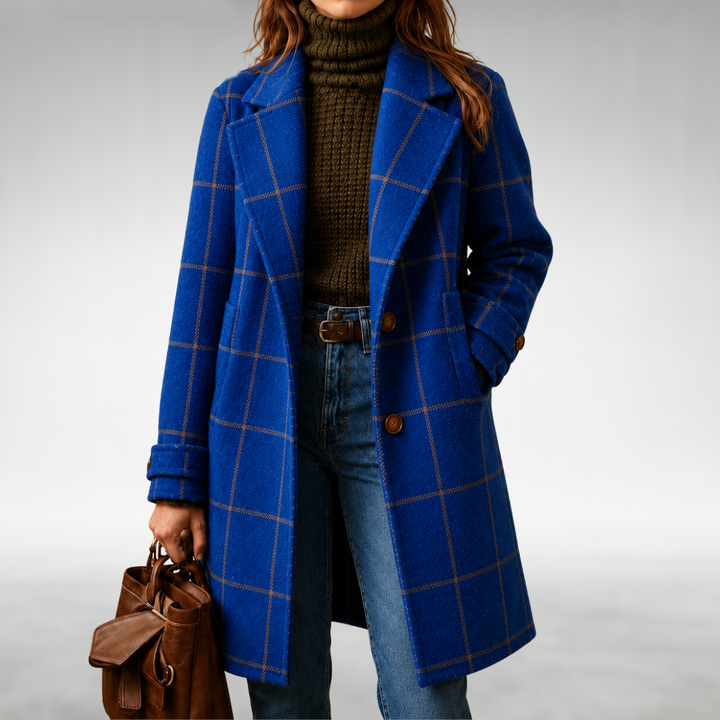 Lauren™ Checkered Wool Coat
