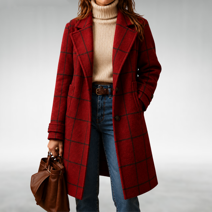 Lauren™ Checkered Wool Coat
