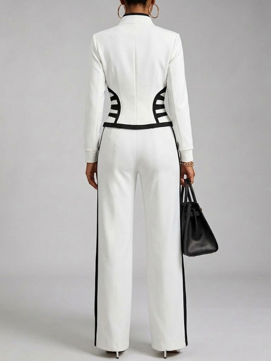 Noa™ Piped Wide-Leg Set