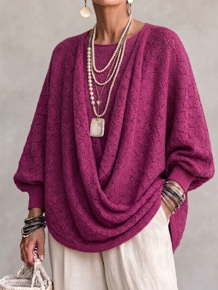 Ramona™ Cowl-Neck Lantern Top