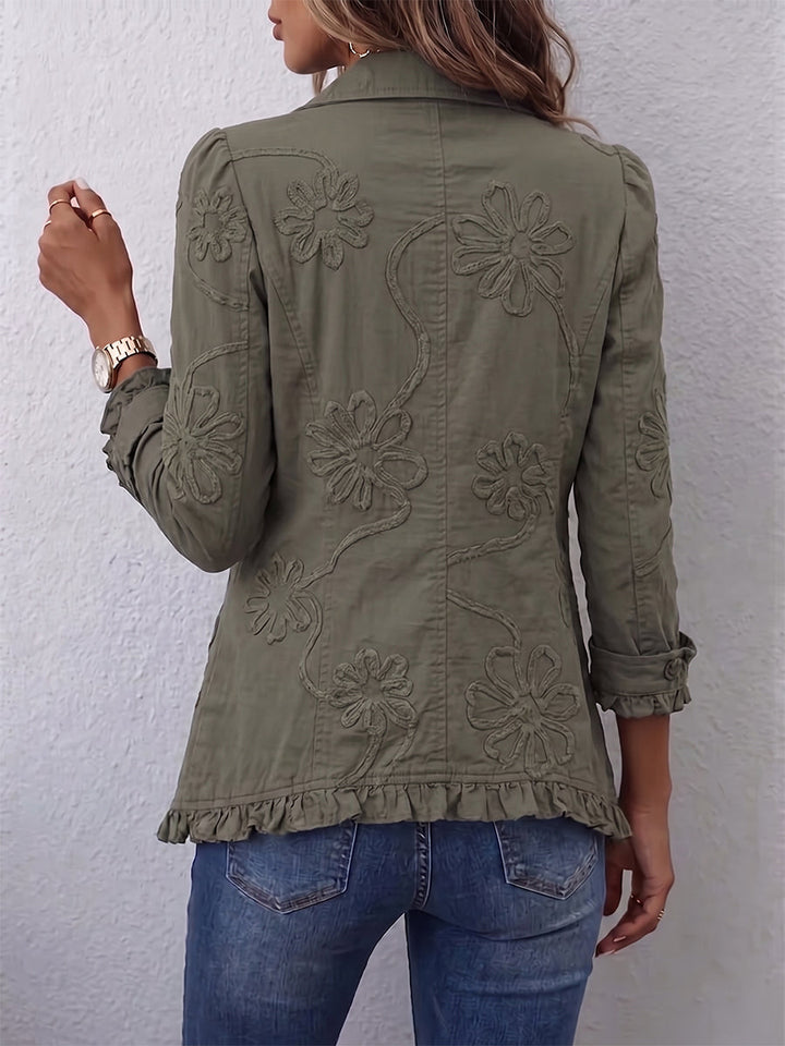 Freya™ Embroidered Utility Jacket