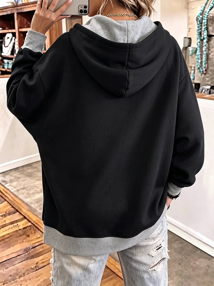 Noor™ Color-Block Hooded Sweatshirt