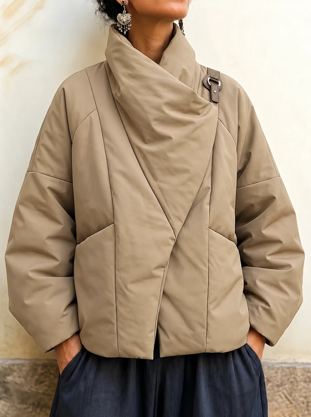 Gwendolyn™ Draped Puffer Jacket