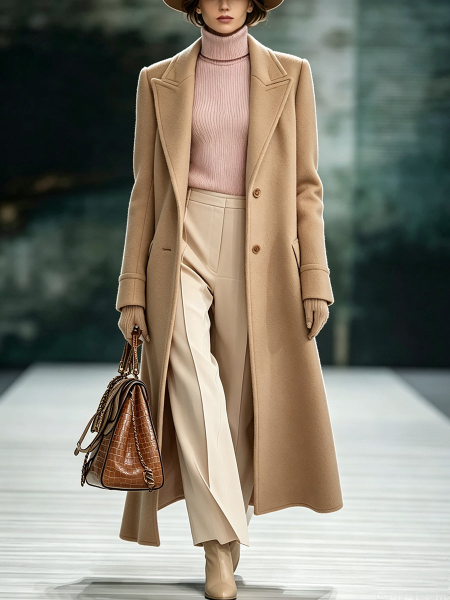 Vivienne™ Longline Wool Coat