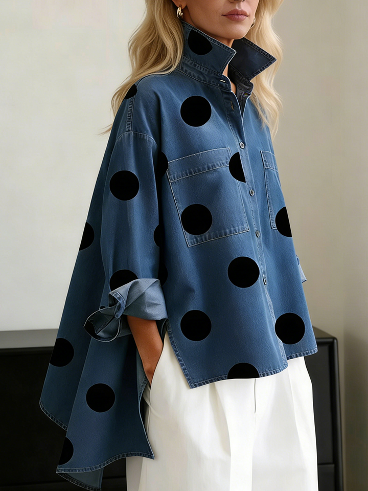 Peggy™ Polka Dot Overshirt